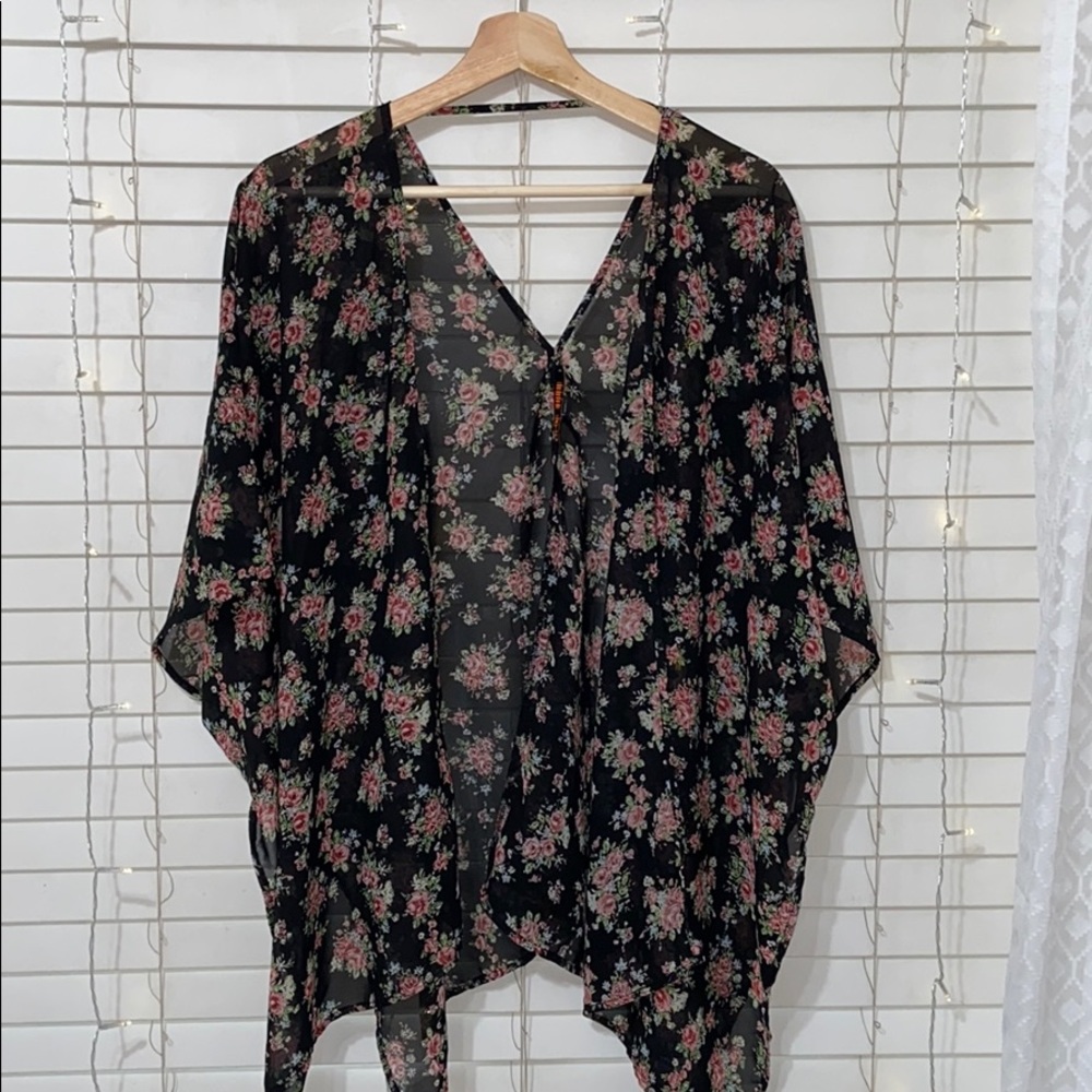Floral kimono
